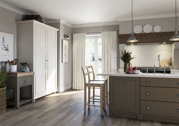 Laura Ashley Candy Stripe, Steel - Made to Measure Curtains - Image 7